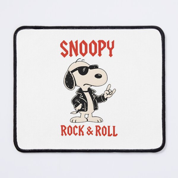 Item preview, Snoopy Rock & Roll Sunglasses Leather Jacket Cool Dog designed and sold by LittleMamastore.