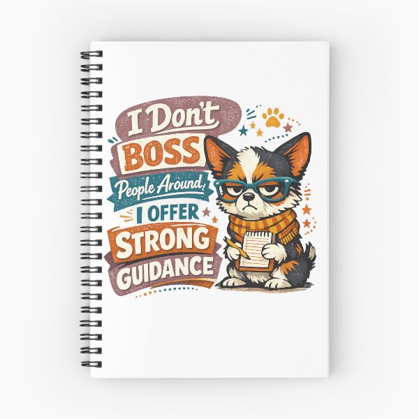 Item preview, I Don't Boss People Around I Offer Strong Guidance Funny Corgi Office Humor designed and sold by inkoutninja.