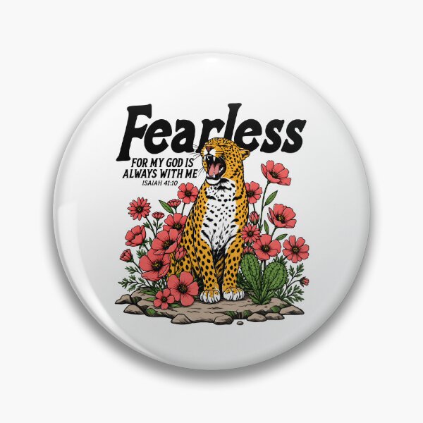 Item preview, Fearless For My God is Always With Me designed and sold by milomatchart.