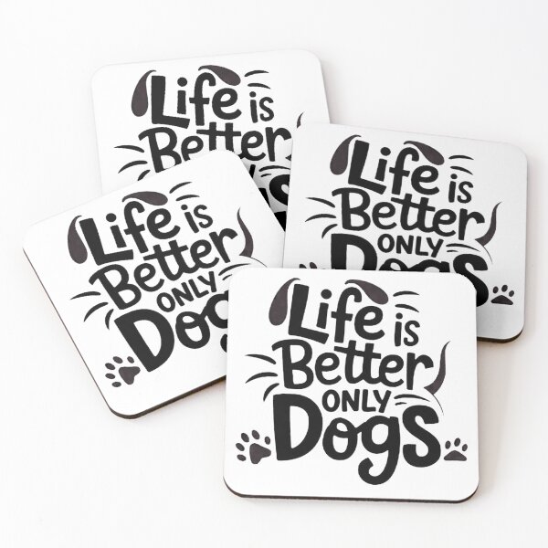 Item preview, Life Is Better Only Dogs designed and sold by DegiXblooms.