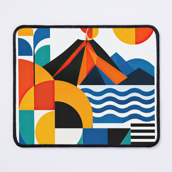 Item preview, Abstract geometric poster featuring the Goma Democratic Republic designed and sold by ckybe.