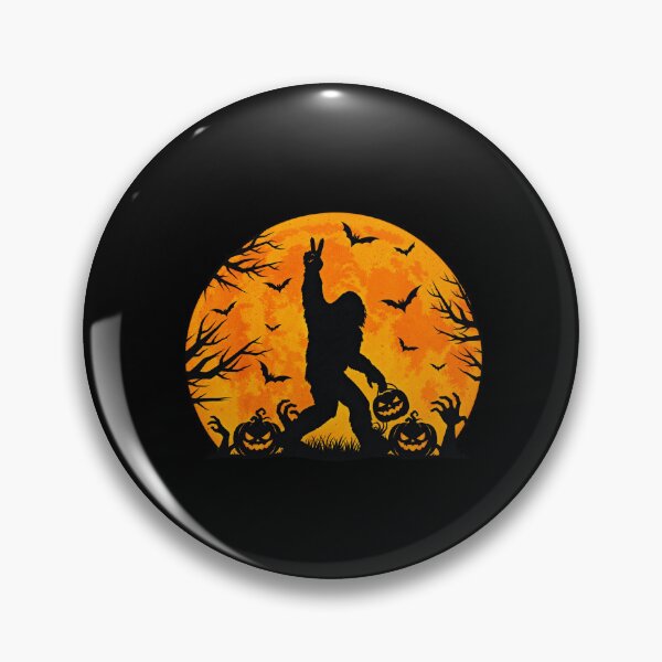 Item preview, Spooky Halloween Bigfoot Pumpkin Funny Halloween Sasquatch designed and sold by Altenpendinton.