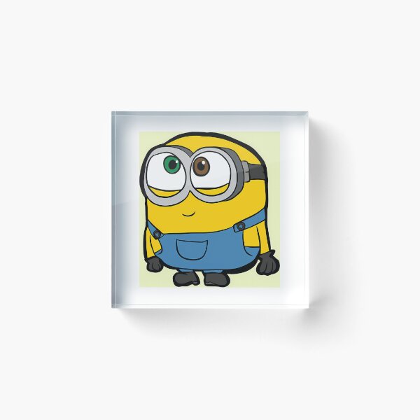 Item preview, Minion Bob Sticker designed and sold by wyli-eblow.
