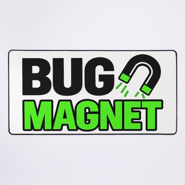 Item preview, Bug Magnet Software Testing Humor designed and sold by unscriptedPixel.