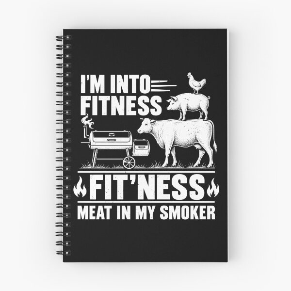 Item preview, I'm Into Fitness, Fitness Meat In My Smoker Funny BBQ designed and sold by gordonbwyashop.