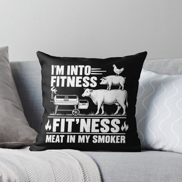 Item preview, I'm Into Fitness, Fitness Meat In My Smoker Funny BBQ designed and sold by gordonbwyashop.