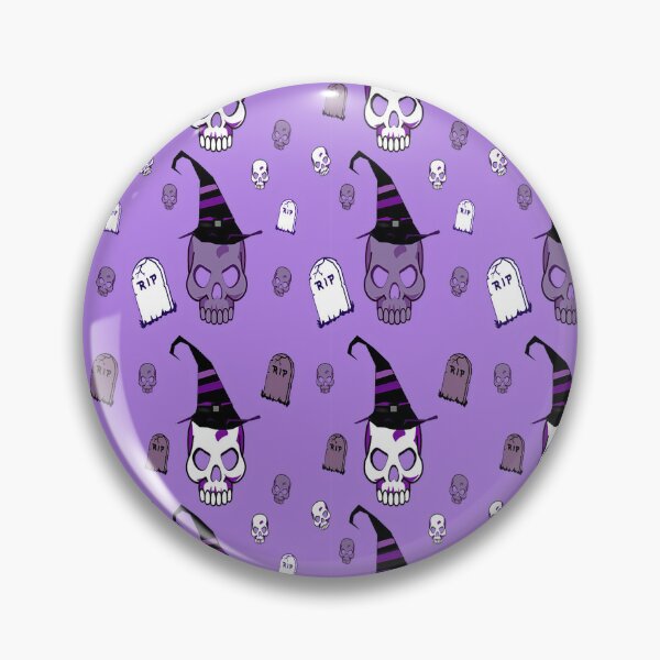 Item preview, Calavera con sombrero sobre fondo morado designed and sold by Yamy Morrell Art and Design.