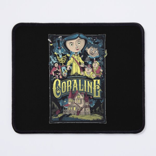 Item preview, Haunted Manor Button Eyes Goth Cartoon Poster designed and sold by KevinJamesy.