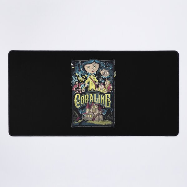 Item preview, Haunted Manor Button Eyes Goth Cartoon Poster designed and sold by KevinJamesy.