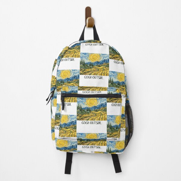 Item preview, Gogh Outside Funny Nature Quote Landscape designed and sold by OddPopARt.