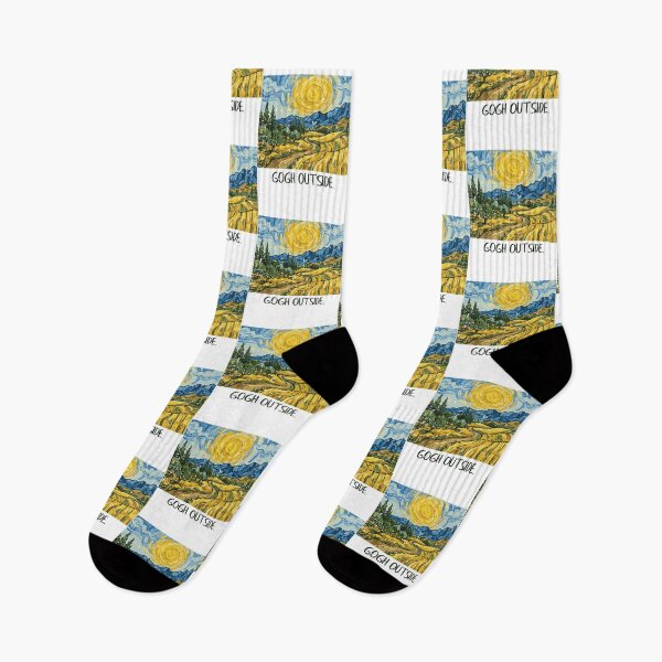 Item preview, Gogh Outside Funny Nature Quote Landscape designed and sold by OddPopARt.