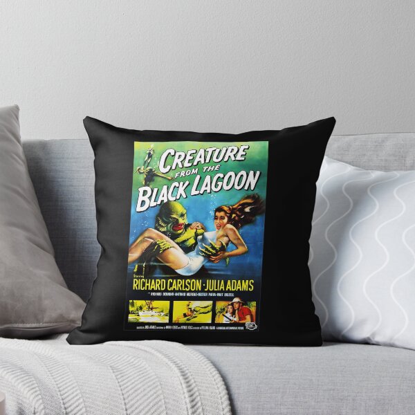 Item preview, Vintage Swamp Monster Retro Horror Movie Print designed and sold by KevinJamesy.