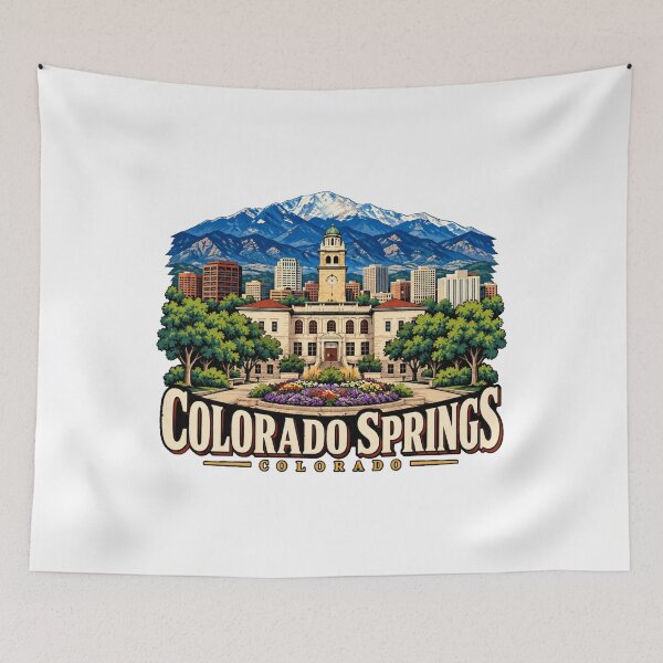 Item preview, Vintage Colorado Springs Colorado Travel Souvenir Landmark Gift designed and sold by MichaeIRellov.