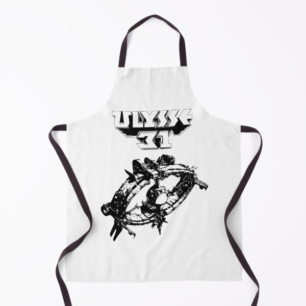 Item preview, 80S Nostalgia Ulysses Spaceship In Monochrome designed and sold by BarkerWilly.