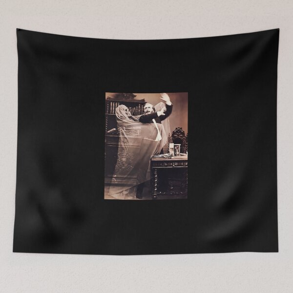 Item preview, Vintage Victorian Ghost Illusion Sepia Photo Art designed and sold by KevinJamesy.