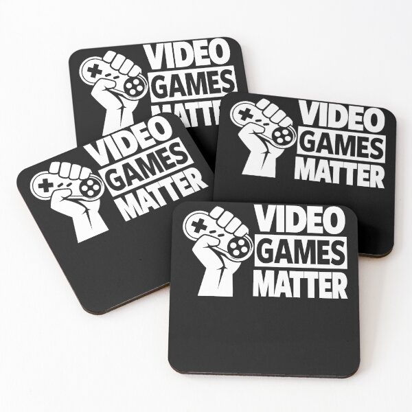 Item preview, Video Games Matter Funny Gamer Design designed and sold by ShirtWreck.
