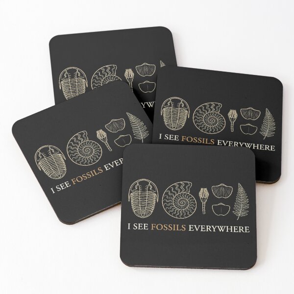Item preview, I See Fossils Everywhere Paleontology designed and sold by Sekla-Studio.