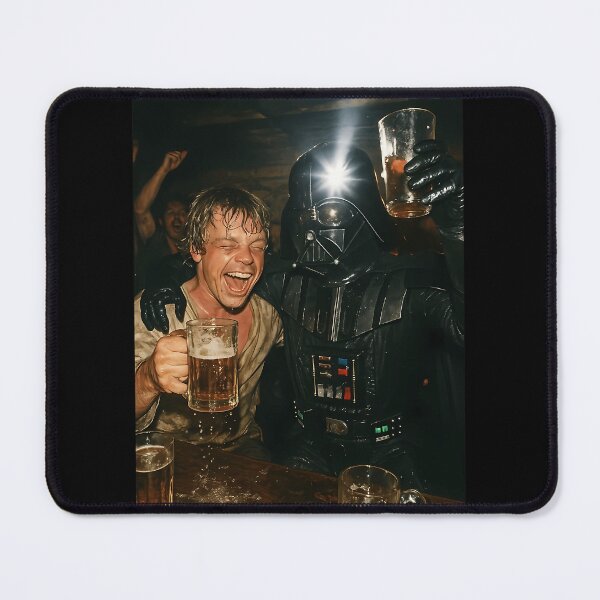 Item preview, Luke Darth Vader Parody Party Fan Art designed and sold by BarkerWilly.