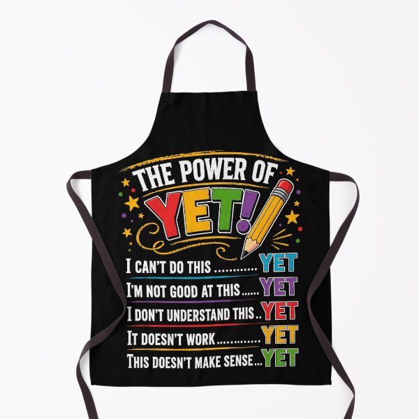 Item preview, The Power Of Yet Growth Mindset Motivational designed and sold by gordonbwyashop.