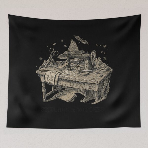 Item preview, Halloween Sewing Witchcraft designed and sold by ChicTrendz.