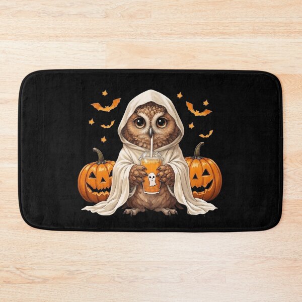 Item preview, Cute Halloween Owl Witch – Spooky Pumpkin Moon designed and sold by Anime  ⭐⭐⭐⭐⭐.