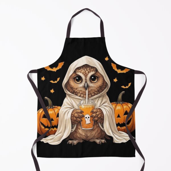Item preview, Cute Halloween Owl Witch – Spooky Pumpkin Moon designed and sold by Anime  ⭐⭐⭐⭐⭐.
