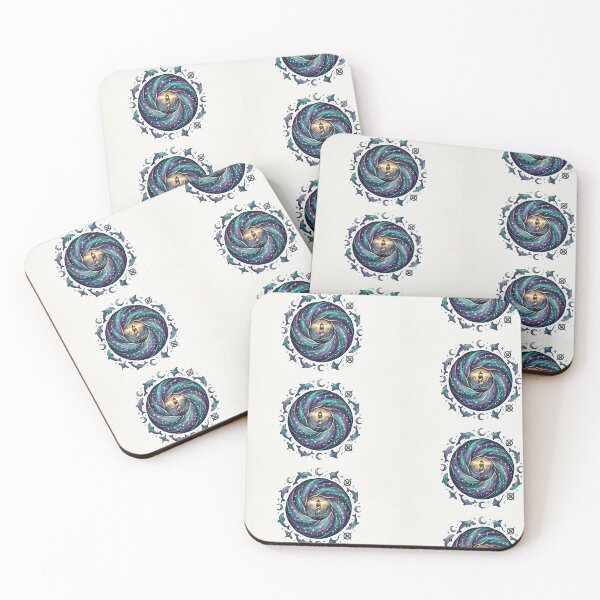 Item preview, Cosmic Lighthouse Vortex and Ocean Constellations designed and sold by vanishree08.