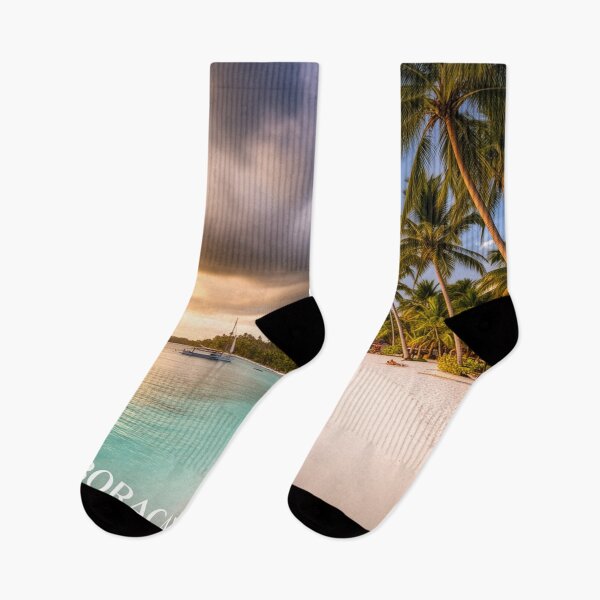 Item preview, Sunset Serenity on White Beach | Tropical Dreamscape designed and sold by nhk999.