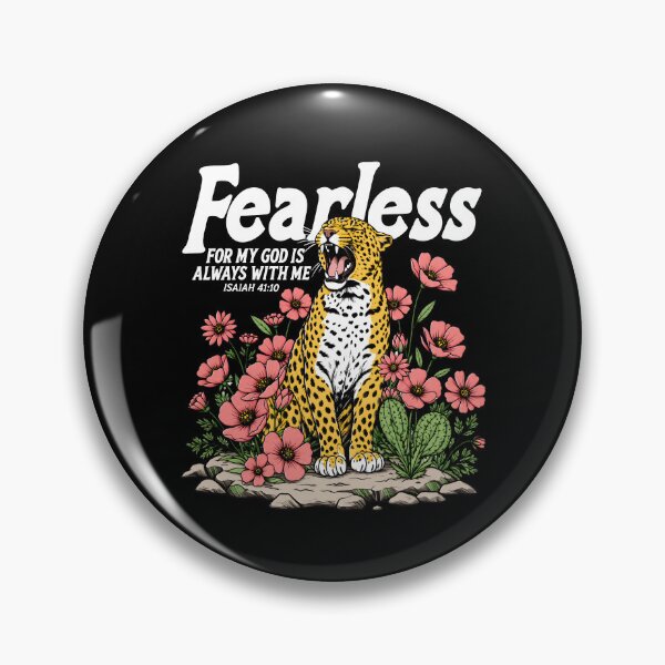 Item preview, Fearless For My God is Always With Me designed and sold by milomatchart.