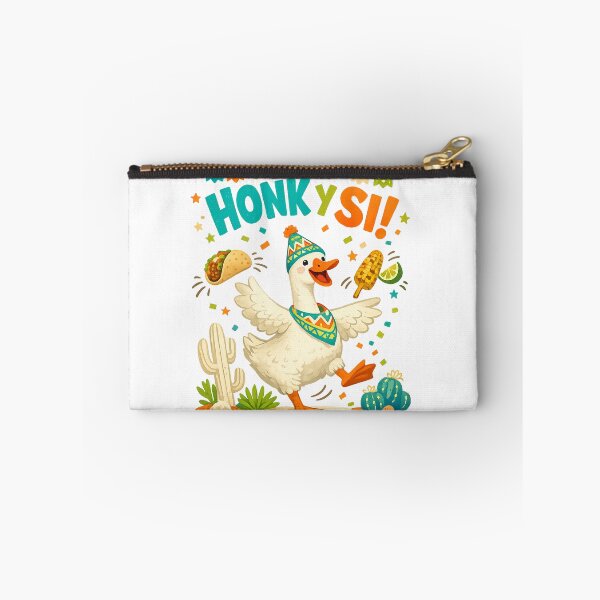 Item preview, Honky Sii Funny Fiesta Goose Taco Elote Cactus Party Art Design designed and sold by inkoutninja.