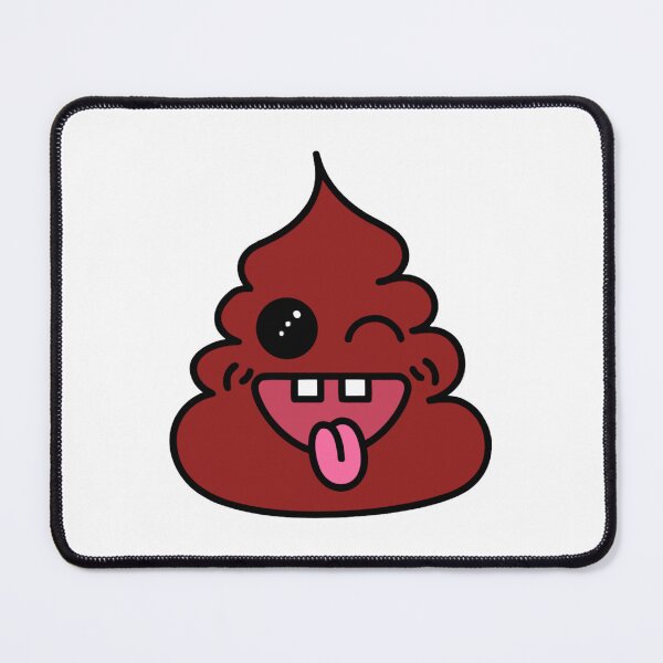 Item preview, Funny Poop Kitty Acrylic Cat Art – Cute Cartoon Cat Humor designed and sold by Ikochane.