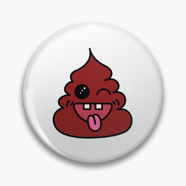 Item preview, Funny Poop Kitty Acrylic Cat Art – Cute Cartoon Cat Humor designed and sold by Ikochane.