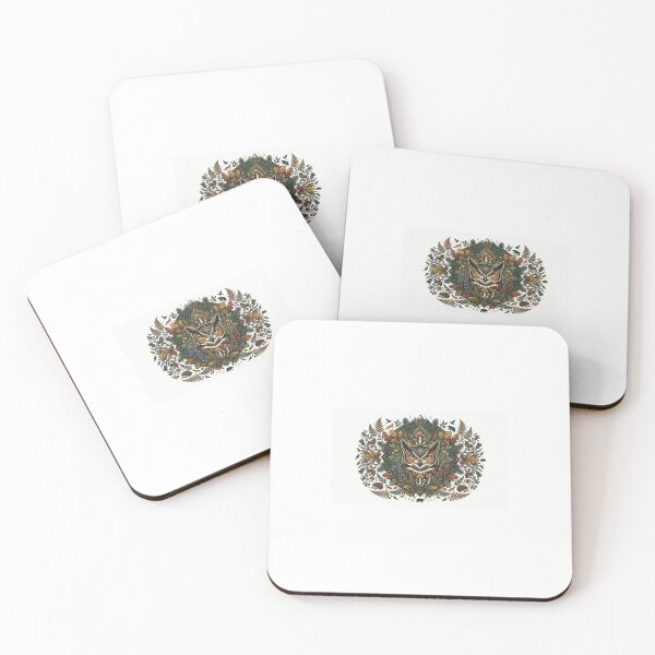 Item preview, Forest Owl Mandala and Woodland Wildlife designed and sold by vanishree08.