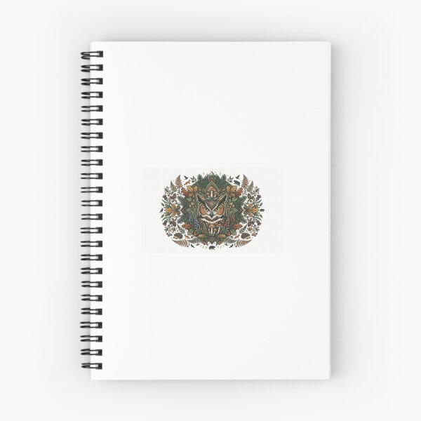Item preview, Forest Owl Mandala and Woodland Wildlife designed and sold by vanishree08.