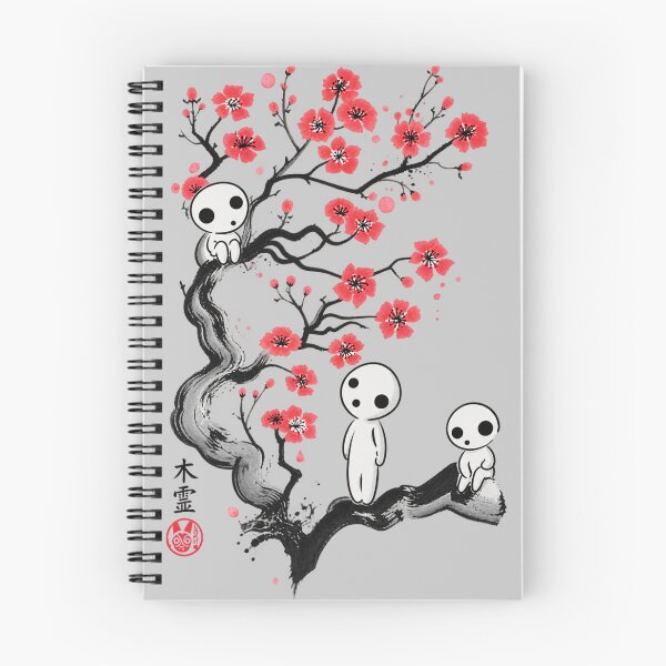 Item preview, Kodama Princess Mononoke Sakura Studio Ghibli Art designed and sold by ElizBurkes.