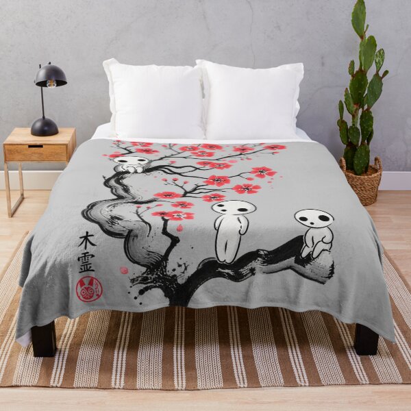 Item preview, Kodama Princess Mononoke Sakura Studio Ghibli Art designed and sold by ElizBurkes.