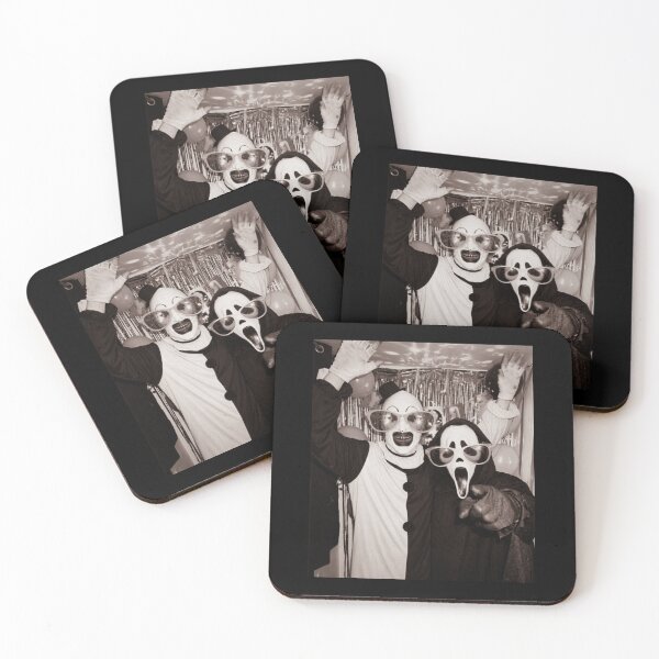 Item preview, Party Halloween Art The Clown Terrifier x Ghostface Vintage designed and sold by GarthArmstr.