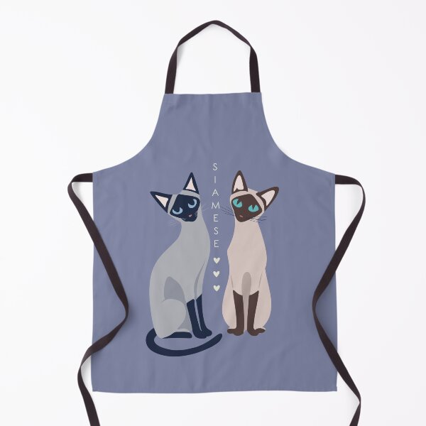 Item preview, Elegant Siamese Cats designed and sold by IvysCreativityHouse.