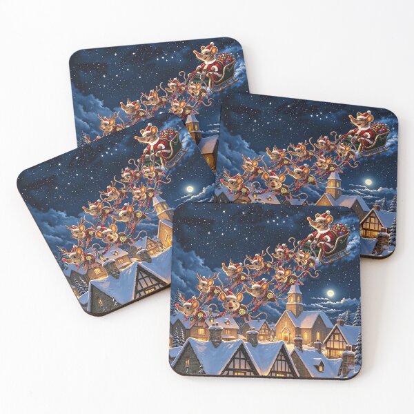 Item preview, Magical Miniature Mice Christmas Fun designed and sold by Jonsmartdesigns.