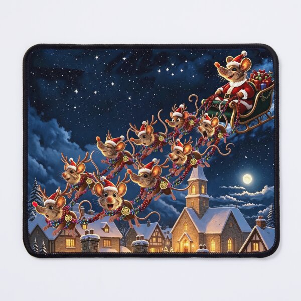 Item preview, Magical Miniature Mice Christmas Fun designed and sold by Jonsmartdesigns.