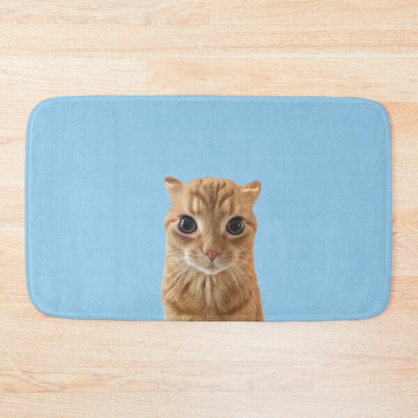 Item preview, Orange Cat Staring Meme designed and sold by Chonk Borris.