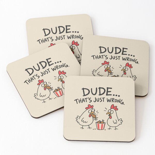 Item preview, Dude That's Just Wrong Chickens designed and sold by NQArtist.