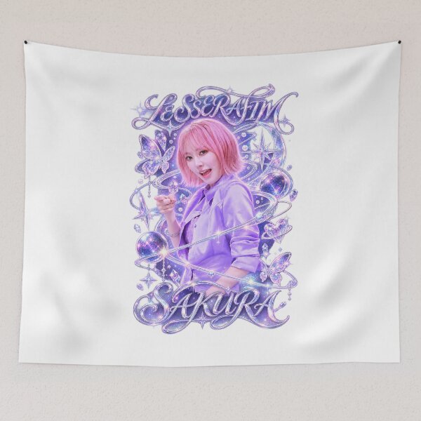 Item preview, LE SSERAFIM Sakura Made My Night Studio Spotlight Visual designed and sold by Valereekmerch.