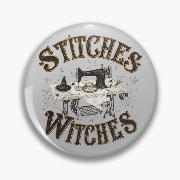 Item preview, Halloween Embroidery Witch designed and sold by ChicTrendz.