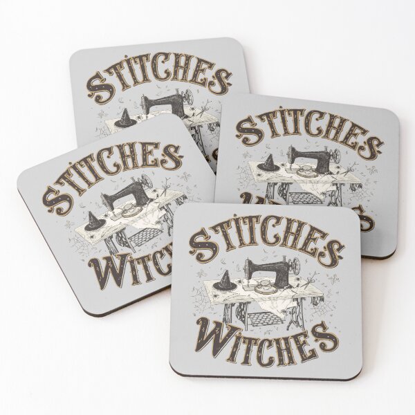Item preview, Halloween Embroidery Witch designed and sold by ChicTrendz.