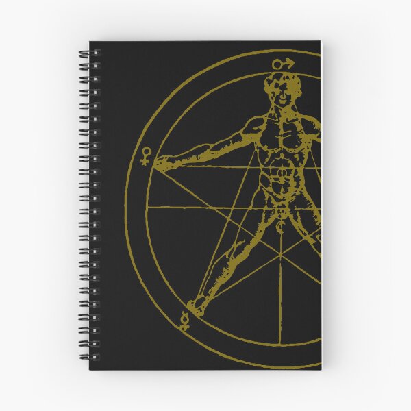 Item preview, Agrippa's Microcosm: The Occult Anatomy Pentagram designed and sold by FreiherrPK.