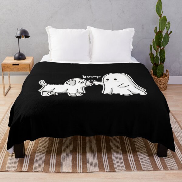 Item preview, Cute Ghost Booping Dog with Boo-P designed and sold by GiaoCalonas.