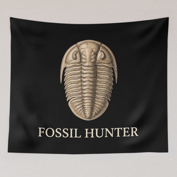 Item preview, Trilobite Fossil Hunter Vintage Science T-Shirt designed and sold by Sekla-Studio.