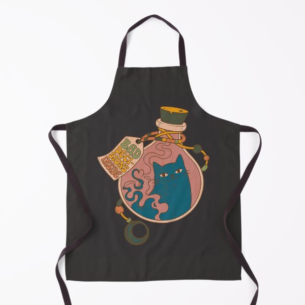 Item preview, Retro 70s Cat Magic Potion - Halloween Cat designed and sold by Shyla Marsare.