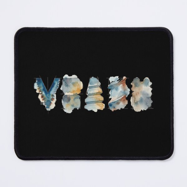 Item preview, Watercolor Architectural Technical Letters Art Design designed and sold by bvdesignart.